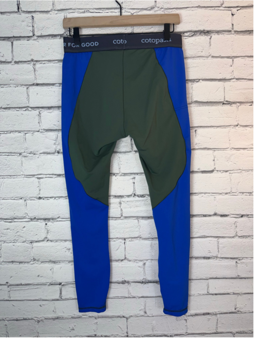 Women’s Cotopaxi Hakara Leggings Size XL Blue and Green Full Length - Picture 8 of 10